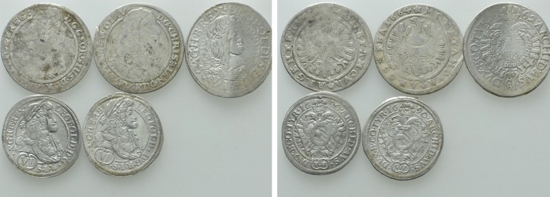 5 Modern Coins; Austria etc. 

Obv: .
Rev: .

. 

Condition: See picture....