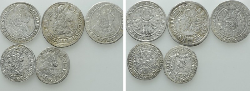 5 Modern Coins; Austria etc. 

Obv: .
Rev: .

. 

Condition: See picture....