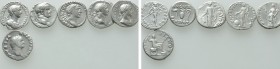 6 Coins of Trajan and Vespasian