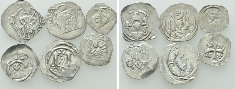 6 Medieval Coins (CNA Cb14, Cb20, Ca12, Cb17, Cg5, Ca9). 

Obv: .
Rev: .

....