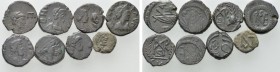 8 Late Roman Minimi; Marcianus, Leo etc