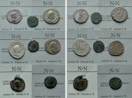 8 Roman Coins; Julia Paula, Diva Mariniana etc