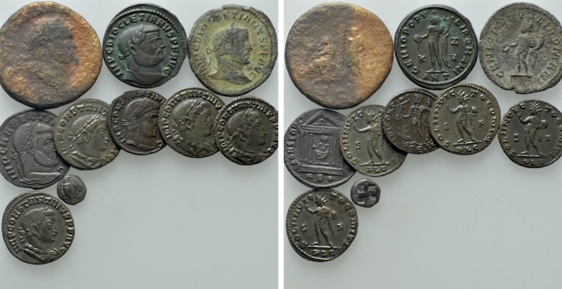 10 Ancient Coins; Ephesos; Judaea Capta, Constantine the Great. 

Obv: .
Rev:...