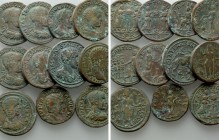 11 Roman Sestertii and Large Ae