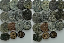 15 Byzantine Coins