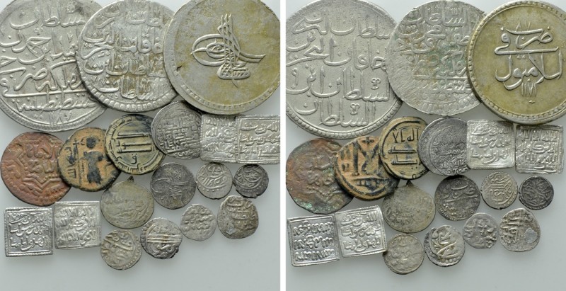 19 Islamic and Ottoman Coins. 

Obv: .
Rev: .

. 

Condition: See picture...