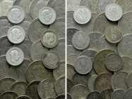 Circa 36 Sílver Coins of Franz Joseph / Austrian  Hungarian Empire