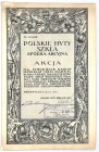 Polskie Huty Szkła SA, 280 marek 1924 - rzadsza Prześliczna akcja i mimo, że projektant pozostaje nieznany należy uznać, że był to znakomity artysta. ...
