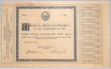 Żegluga Polska SA, 140 marek 1920 'Żegluga Polska' z siedzibą w Krakowie była spółką zarządzającą flotą wiślaną i nie miała nic wspólnego z jej większ...