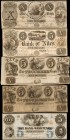 Michigan

Lot of (20) Michigan Obsolete Notes. 1800s. $1 to $10. Fine to Very Fine.

A large hoard of Michigan obsoletes, with the majority being ...