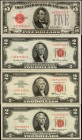 Legal Tender Notes

Lot of (4) Fr. 1509*, 1513*, 1514* & 1528*. 1928C to 1963A $2 & $5 Legal Tender Star Notes. Very Fine to About Uncirculated.

...