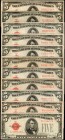 Legal Tender Notes

Lot of (11) 1928, 1928A, 1928C, 1928E & 1928F $5 Legal Tender Notes. Very Fine.

A grouping of $5 Legal Tender Notes, which in...