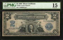 Silver Certificates

Fr. 249. 1899 $2 Silver Certificate. PMG Choice Fine 15.

A Choice Fine example of this Silver Certificate deuce.

Estimate...