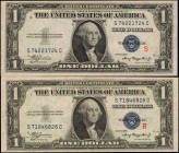 Silver Certificates

Lot of (2) Fr. 1609 & 1610. 1935A $1 (R) & (S) Experimental Silver Certificates. Choice Uncirculated.

A duo of "R" and "S" E...