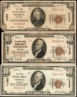 Michigan

Lot of (3) Michigan Nationals. $10 & $20 1929 Ty. 1. Fr. 1801-1 & 1802-1. Fine to Very Fine.

Included in this lot are Fr. 1801-1 $10 CH...
