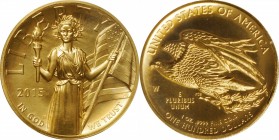 American Liberty High Relief $100 Gold Coin

2015-W American Liberty High Relief $100 Gold Coin. MS-70 (PCGS).