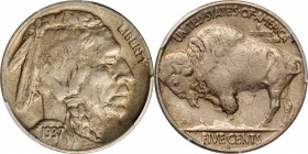 Buffalo Nickel

1937-D Buffalo Nickel. FS-901. 3-Legged. AU-50 (PCGS).

PCGS# 3982. NGC ID: 22SX.
