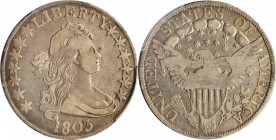 Draped Bust Half Dollar

1803 Draped Bust Half Dollar. O-101, T-1. Rarity-3. Large 3. Fine Details--Cleaned (PCGS).

PCGS# 39270.

From the E. H...