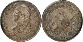 Capped Bust Half Dollar

1834 Capped Bust Half Dollar. O-115. Rarity-2. Small Date, Small Letters. EF-40 (PCGS).

PCGS# 39919. NGC ID: 24FY.

Fr...