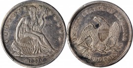 Liberty Seated Half Dollar

1840 Liberty Seated Half Dollar. WB-6. Rarity-4. Small Letters (a.k.a. Reverse of 1839). Repunched Date. EF Details--Rim...