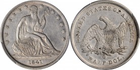 Liberty Seated Half Dollar

1841-O Liberty Seated Half Dollar. WB-6. Rarity-4. Large O. AU Details--Cleaned (PCGS).

PCGS# 6237. NGC ID: 24GS.

...