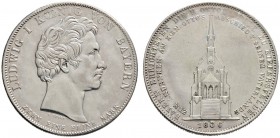 Bayern
Ludwig I. 1825-1848
Geschichtstaler 1836. Ottokapelle Kiefersfelden. AKS 138, J. 53, Thun 71, Kahnt 98.
minimale Kratzer, vorzüglich