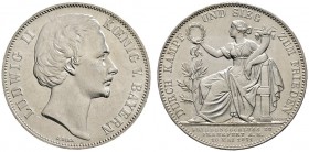 Bayern
Ludwig II. 1864-1886
Siegestaler 1871. AKS 188, J. 110, Thun 107, Kahnt 132.
winzige Kratzer, vorzüglich-Stempelglanz