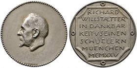 Bayern-München, Stadt
Silbermedaille 1925 von Hermann Hahn, auf den Nobelpreisträger in Chemie (1915) Richard Willstätter - gewidmet von seinen Schül...