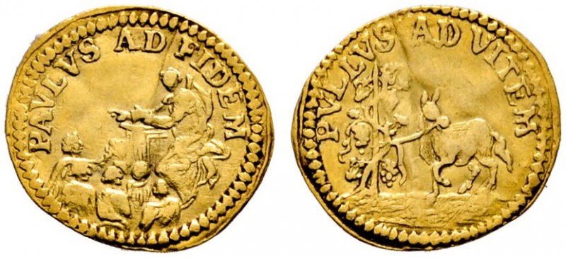 Nürnberg, Stadt
Kleine Goldmedaille im Gewicht eines 1/4 Dukaten o.J. (um 1790)...