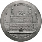 Nürnberg, Stadt
Einseitige Zinnmedaille 1844 von J.G. Löffler, auf die Vollendung des Ludwigkanals zwischen Bamberg und Nürnberg. Das Denkmal bei Erl...
