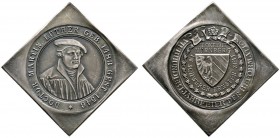 Nürnberg, Stadt
Mattierte, silberne Medaillenklippe 1917 von Lauer, auf den gleichen Anlass. Stempelgleich wie vorher. Erl. 896, Slg. Erl. -, Slg. Wh...