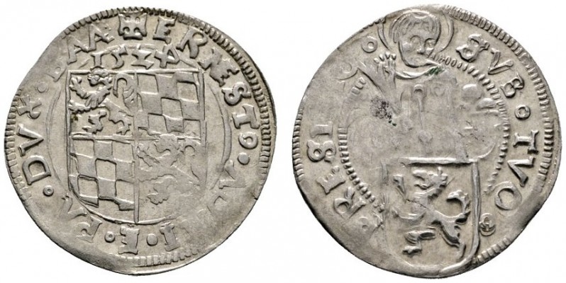 Passau, Bistum
Ernst von Bayern 1517-1540, als Administrator
Batzen 1524. Mit ...