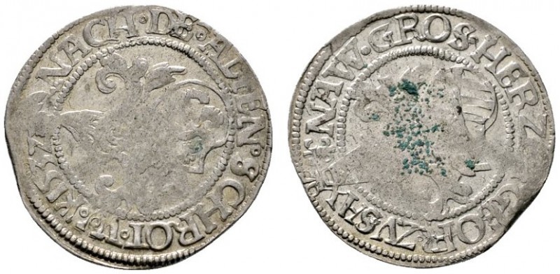 Sachsen-Kurfürstentum
Georg 1530-1533. Groschen 1532 -Freiberg-. Keilitz 118, S...