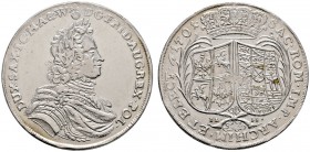 Sachsen-Albertinische Linie
Friedrich August I. ("August der Starke") 1694-1733
Taler 1701 -Dresden-. Kahnt 104, Slg. Mers. -, Schnee 996, Dav. 2647...