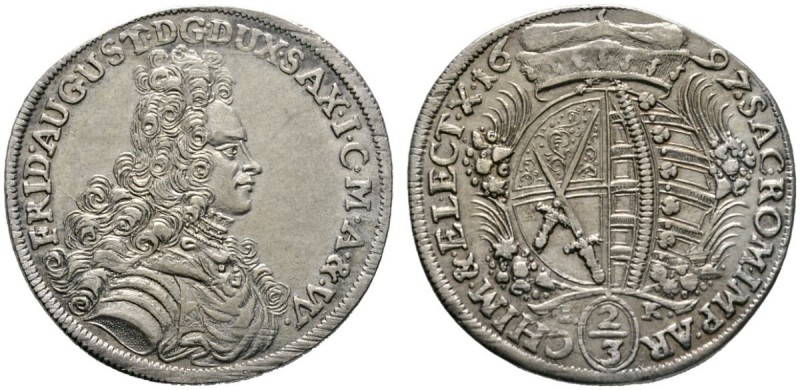 Sachsen-Albertinische Linie
Friedrich August I. ("August der Starke") 1694-1733...