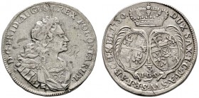 Sachsen-Albertinische Linie
Friedrich August I. ("August der Starke") 1694-1733
1/3 Taler 1730 -Dresden-. Kahnt 147, Slg. Mers. -, Kohl 371, Kopicki...
