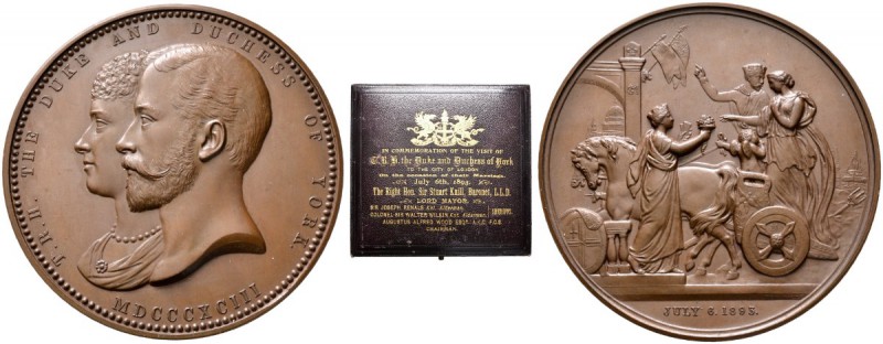 Württemberg-Teck
Mary Victoria *1867, †1953. Große Bronzemedaille 1893 von G.G....