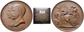 Württemberg-Teck
Mary Victoria *1867, †1953. Große Bronzemedaille 1893 von G.G. Adams, auf ihre Hochzeit mit Herzog Georg von York (ab 1910 als Georg...