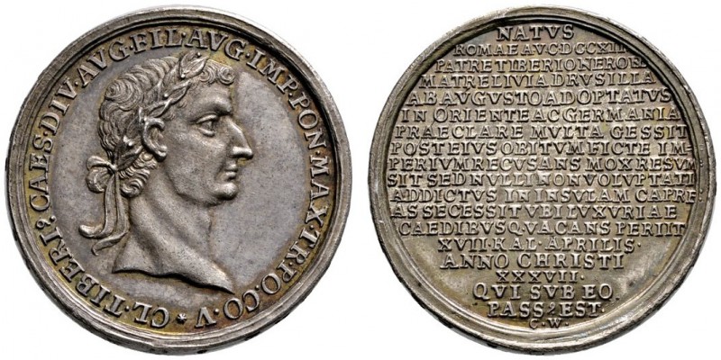 Medailleure. Christian Wermuth (1661-1739)
Silberne Suitenmedaille o.J. auf den...