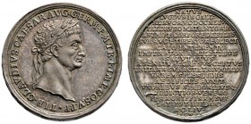Medailleure. Christian Wermuth (1661-1739)
Silberne Suitenmedaille o.J. auf den römischen Kaiser Claudius (41-54). Dessen belorbeerte Büste nach rech...