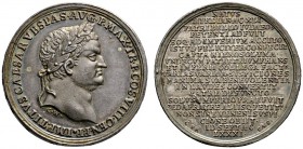 Medailleure. Christian Wermuth (1661-1739)
Silberne Suitenmedaille o.J. auf den römischen Kaiser Titus (79-81). Dessen belorbeerte Büste nach rechts ...