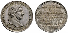 Medailleure. Christian Wermuth (1661-1739)
Silberne Suitenmedaille o.J. auf den römischen Kaiser Geta (211-212). Dessen belorbeerte Büste nach rechts...