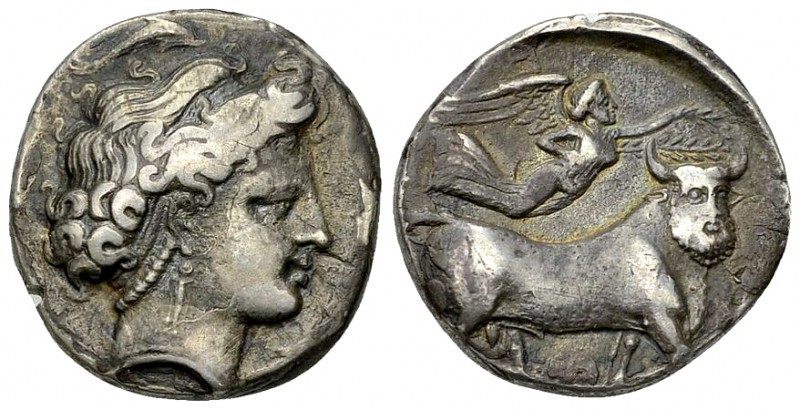 Neapolis AR Nomos, after 300 BC 

Neapolis, Campania. AR Nomos (19-20 mm, 6.75...