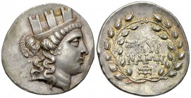 Smyrna Stephanephoric AR Tetradrachm, c. 150-143 BC