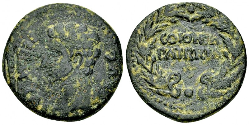Augustus AE As, Colonia Patricia 

Augustus (27 BC-14 AD). AE As (21 mm, 9.82 ...