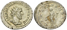Philip I AR Antoninianus, Laetitia reverse