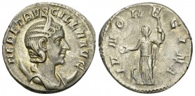 Herennia Etruscilla AR Antoninianus, Iuno reverse