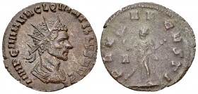 Quintillus AE Antoninianus, Pax reverse