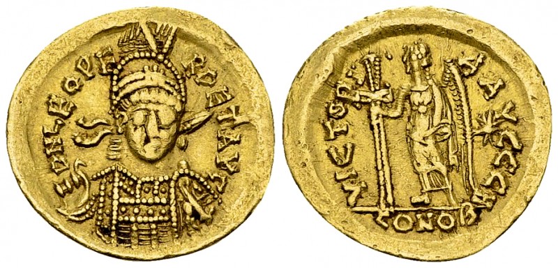 Leo AV Solidus, Constantinople 

Leo I (457-474 AD). AV Solidus (20-21 mm, 4.4...