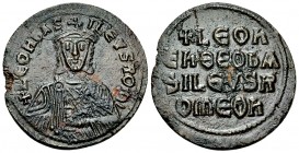 Leo VI AE Follis, Constantinople